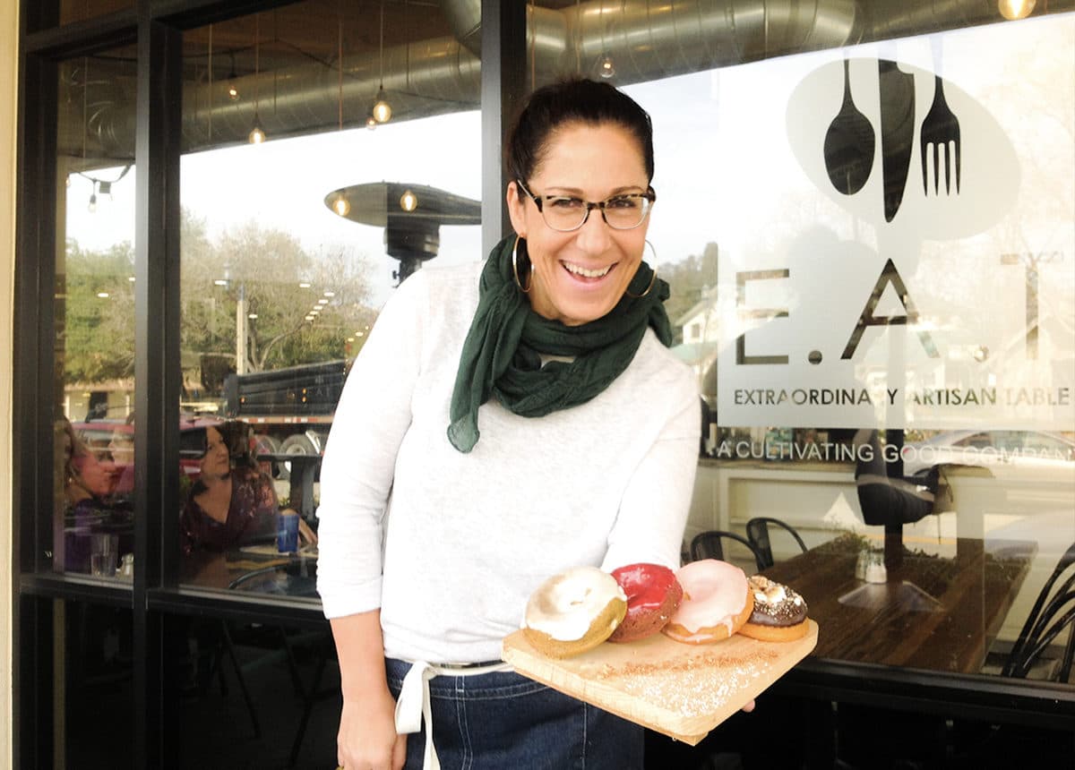 Community gathering at EAT Marketplace