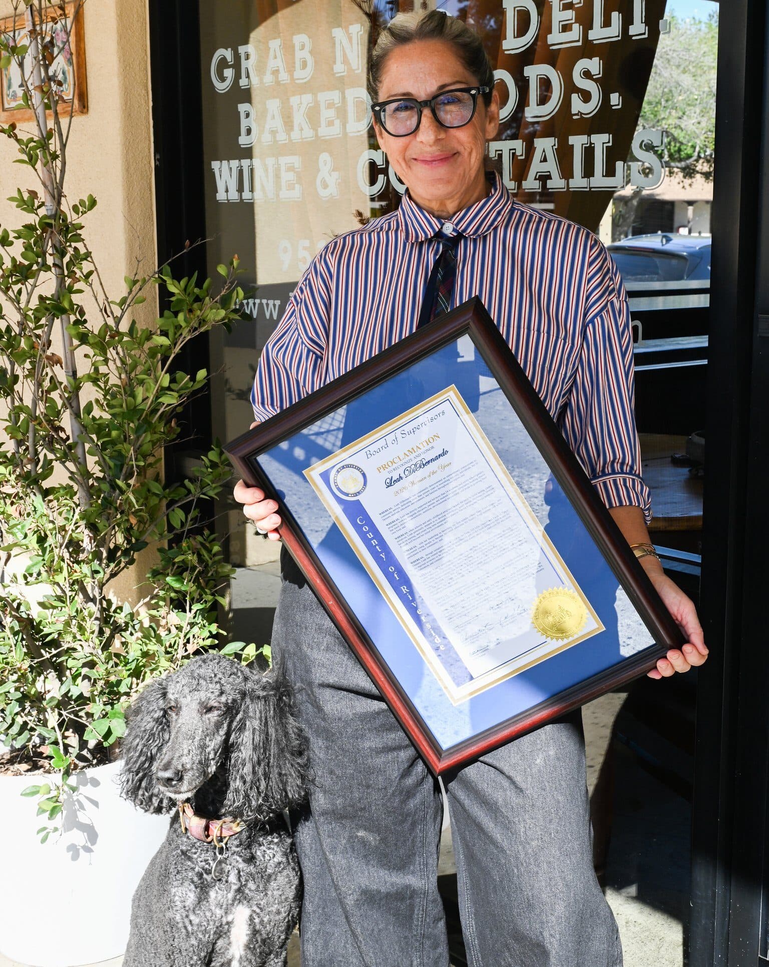 Chef Leah Di Bernardo recognized as Woman of the Year